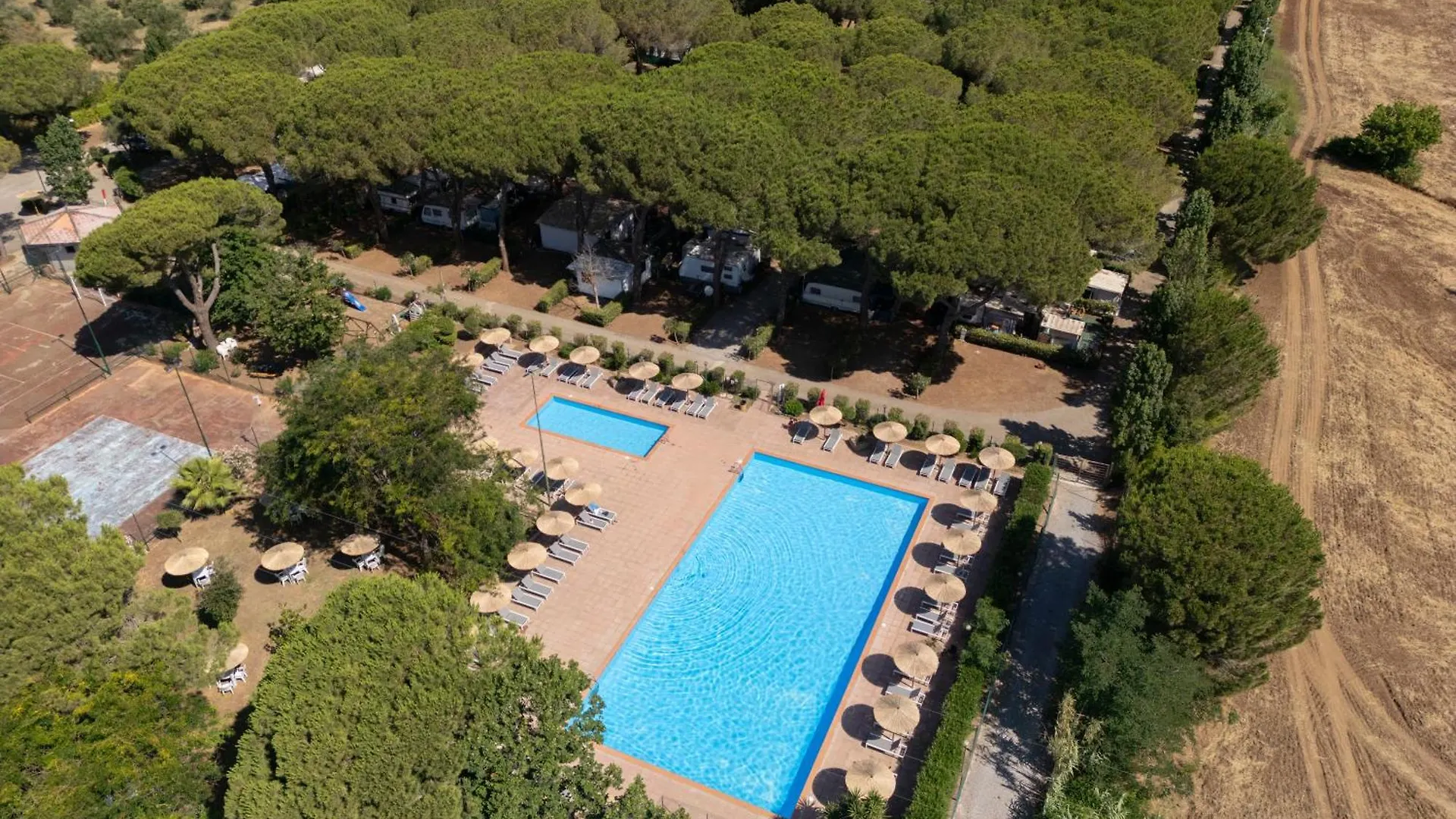 Campsite Happy Camp In Costa D'Argento Camping Village Club Capalbio Nunziatella